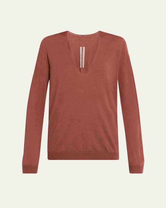 V-Neck Wool Sweater
